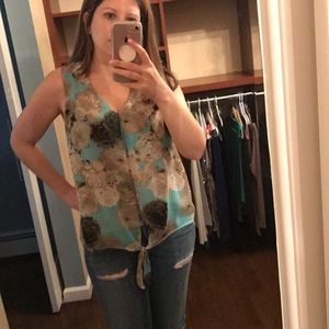 Nordstrom Rack floral flowy tank